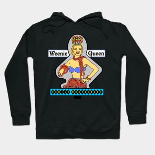 Weenie Queen Restaurant Sign, no background Hoodie